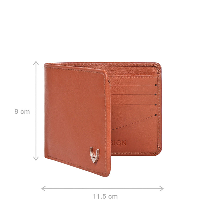 Namibia Sb Tan Leather Bi-Fold Wallet