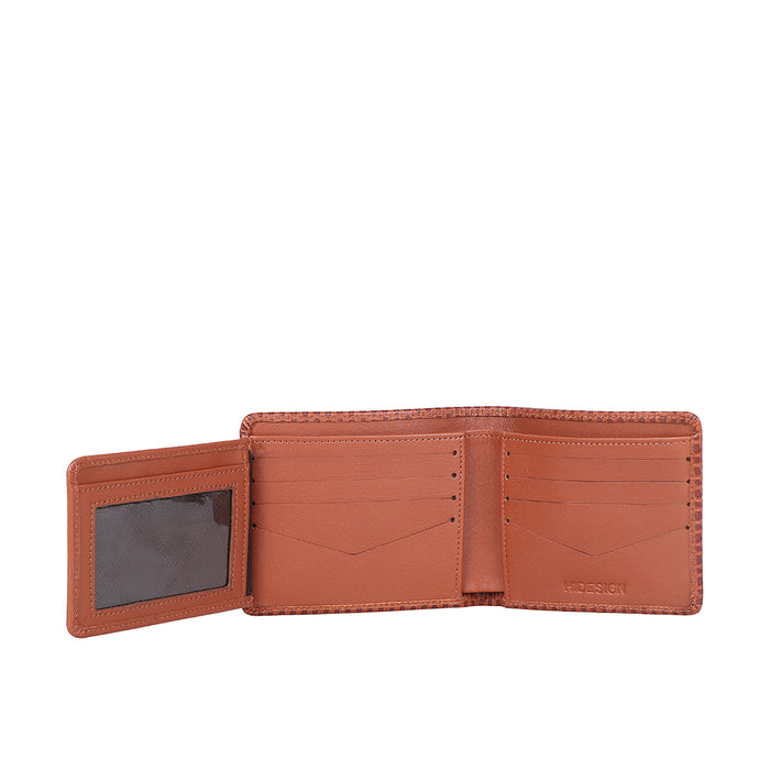 Namibia Sb Tan Leather Bi-Fold Wallet