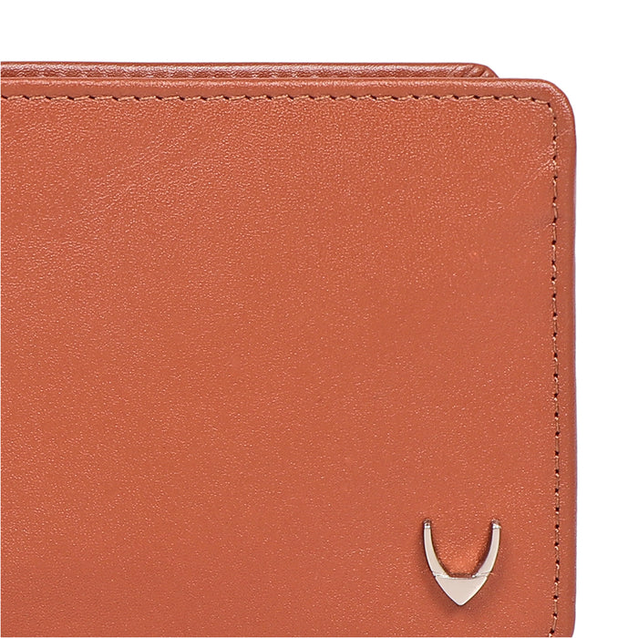 Namibia Sb Tan Leather Bi-Fold Wallet