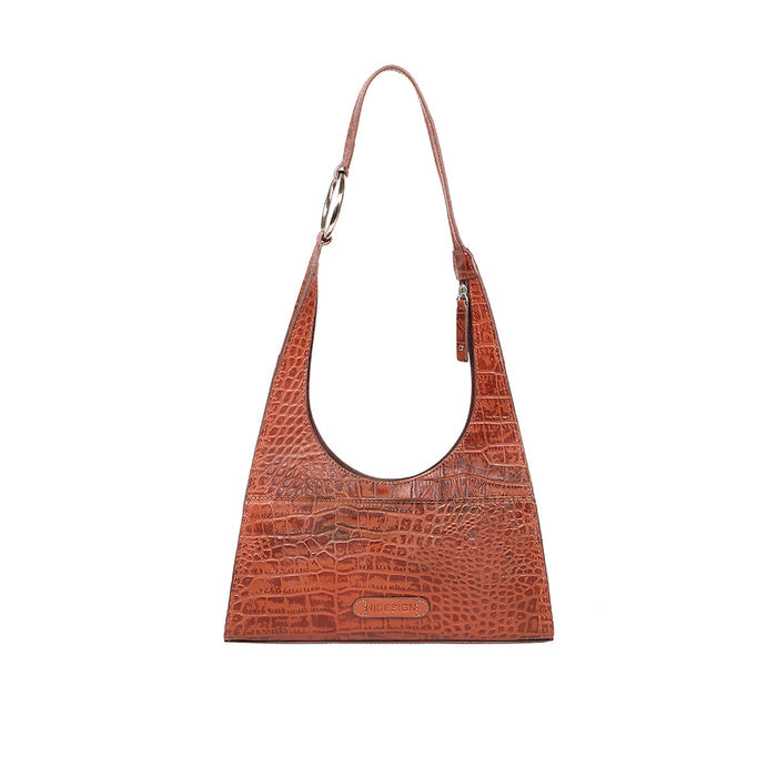 Nandy 04 Tan Leather Shoulder Bag