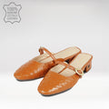 Nassau Women's Tan Leather Sandals