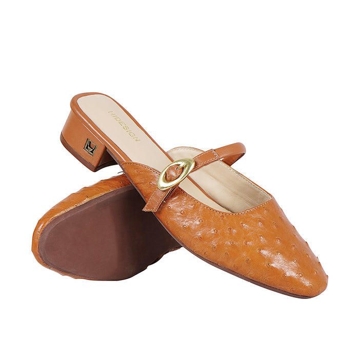 Nassau Women's Tan Leather Sandals