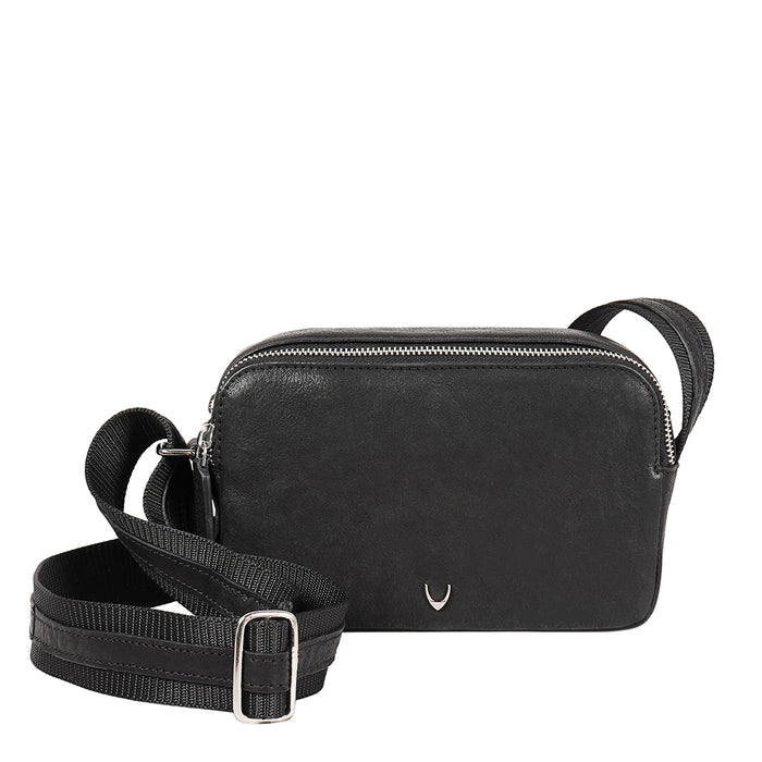 Navigli 01 Black Leather Crossbody