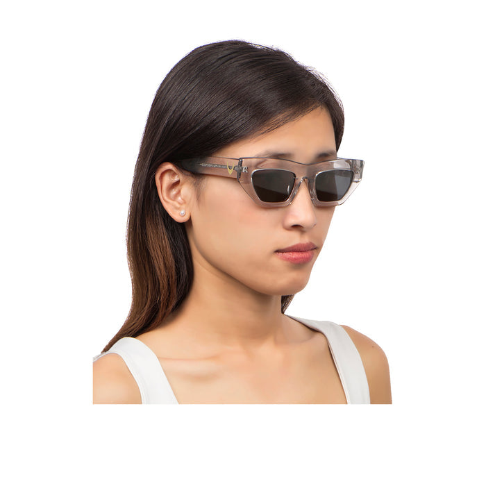 Newport Women's Grey Geometric Sunglasses