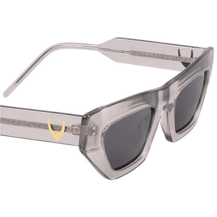 Newport Women's Grey Geometric Sunglasses