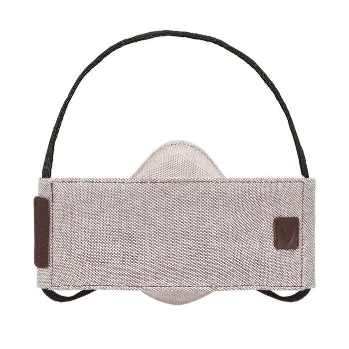 Ninja Brown Leather Face Mask