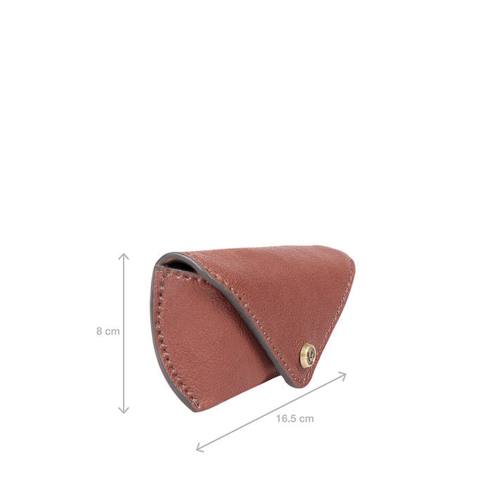 Nori Brown Leather Sunglass Holder