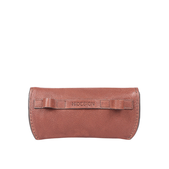 Nori Brown Leather Sunglass Holder