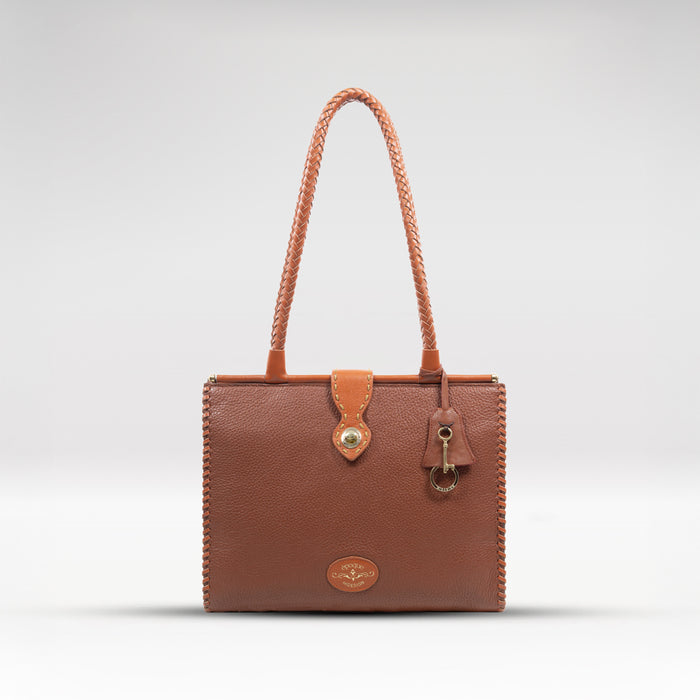 Normandie 02 Tan Leather Sling Bag