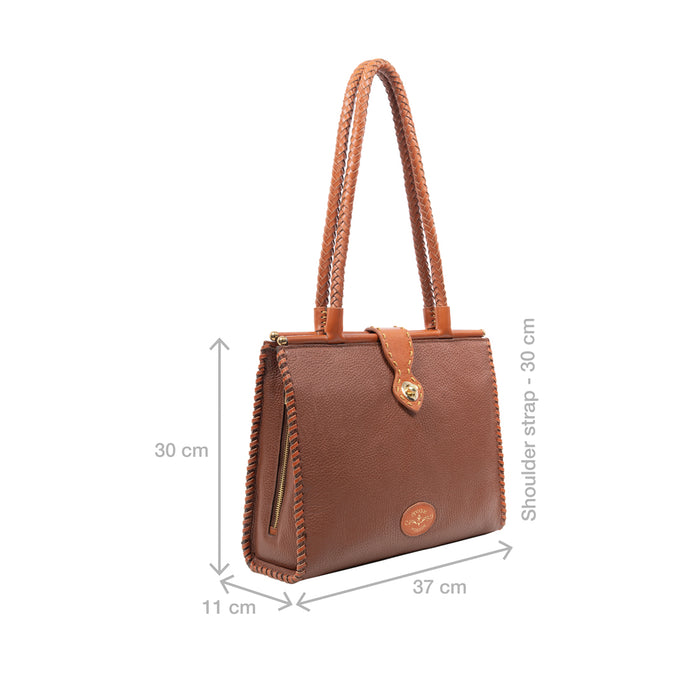 Normandie 02 Tan Leather Sling Bag