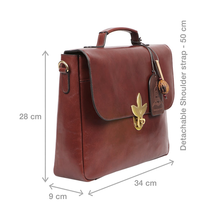 Nurture 02 L Leather Briefcase