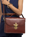Nurture 03 M Leather Shoulder Bag