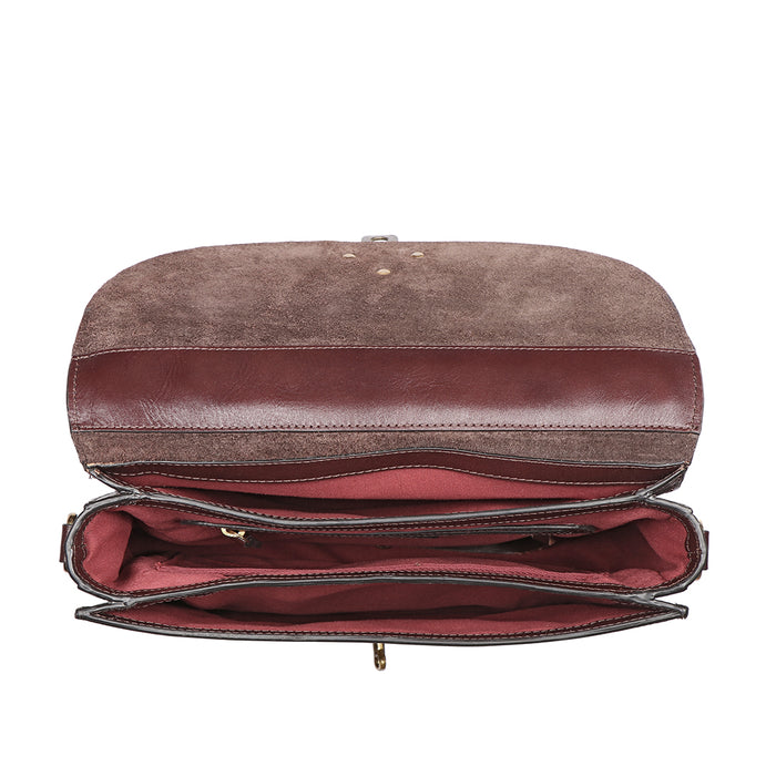 Nurture 03 M Leather Shoulder Bag