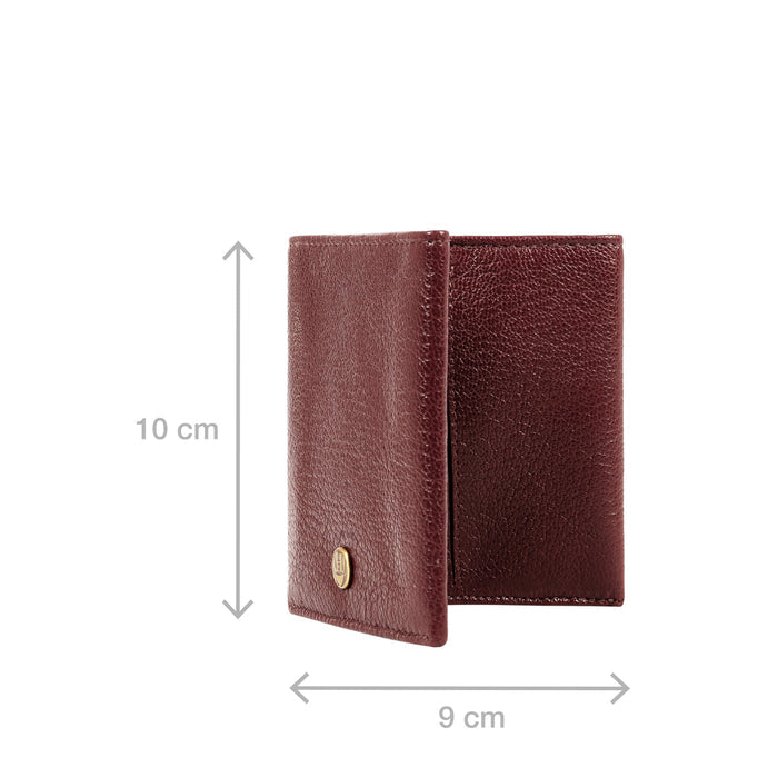 Okavango W1 Red Leather Bi-Fold Wallet