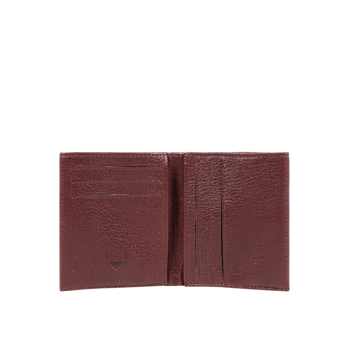 Okavango W1 Red Leather Bi-Fold Wallet