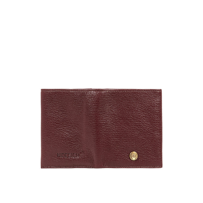 Okavango W1 Red Leather Bi-Fold Wallet