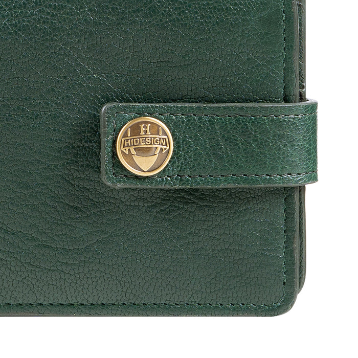 Okavango W2 Green Leather Bi-Fold Wallet
