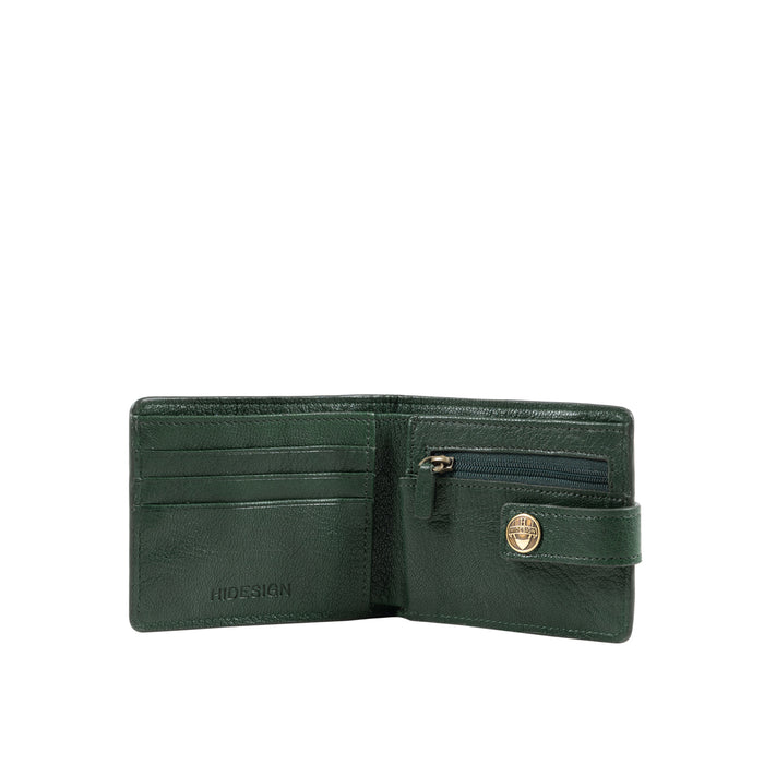 Okavango W2 Green Leather Bi-Fold Wallet