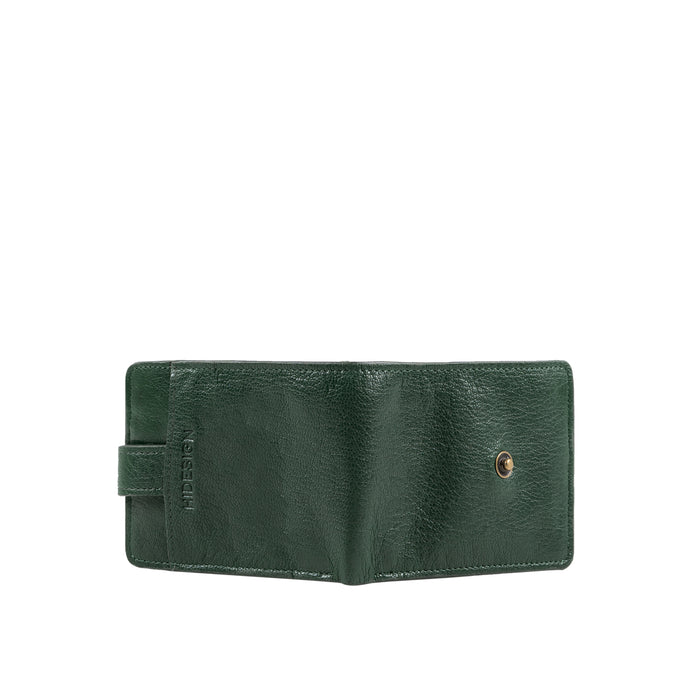 Okavango W2 Green Leather Bi-Fold Wallet