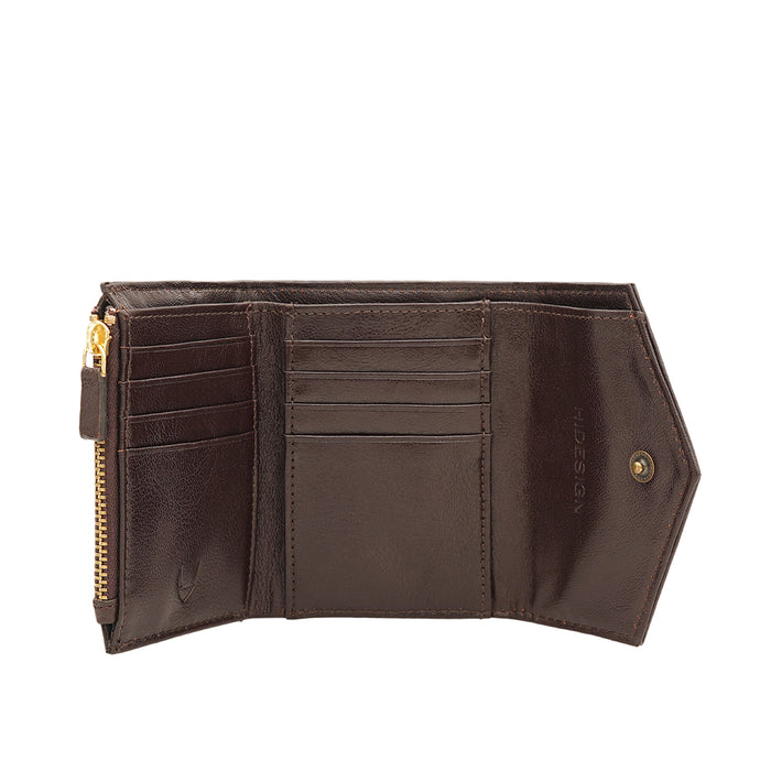 Oklahoma W1 Brown Leather Trifold Wallet