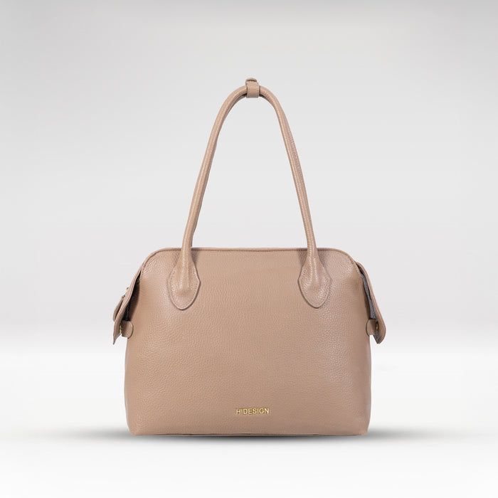 Opera 01 Nude Leather Tote Bag