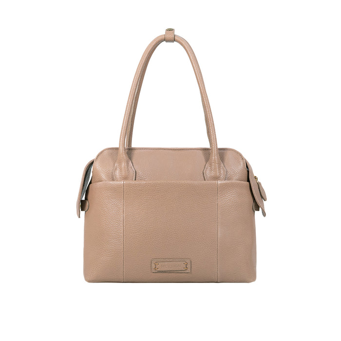 Opera 01 Nude Leather Tote Bag