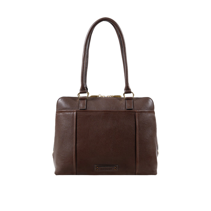 Opera 02 Brown Leather Shoulder Bag