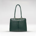 Opera 02 Green Leather Shoulder Bag