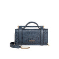 Ophelia W1 Blue Leather Sling Wallet