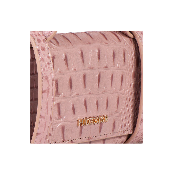 Ophelia W1 Pink Leather Sling Wallet