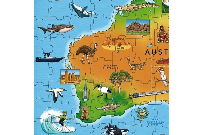 Orchard - Map of Australia & New Zealand Puzzle