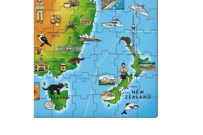 Orchard - Map of Australia & New Zealand Puzzle