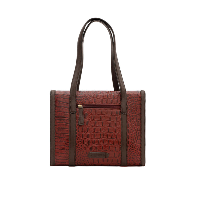 Orly-02 Marsala Leather Shoulder Bag