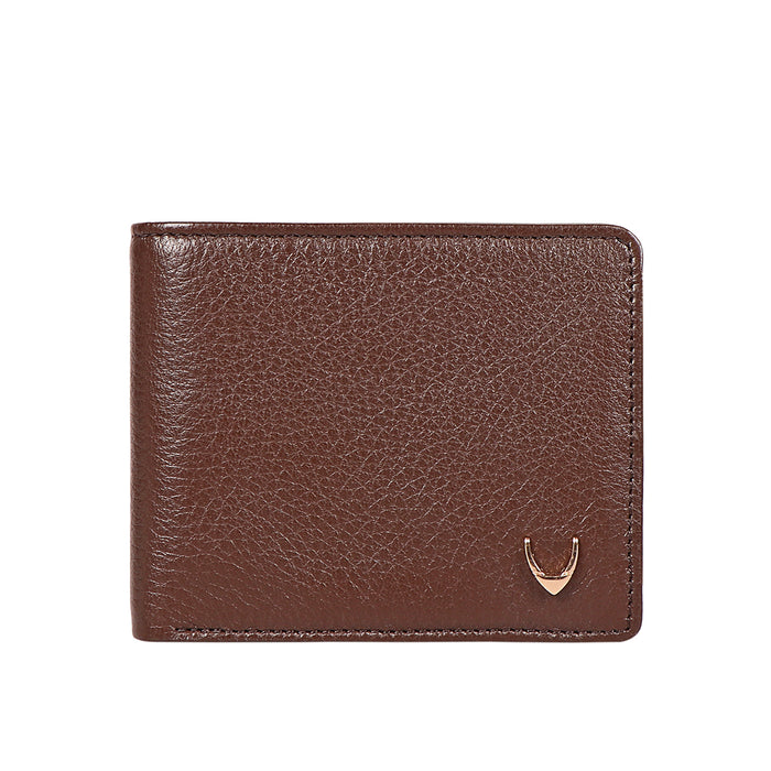 Oshunw2 Brown Leather Bi-Fold Wallet