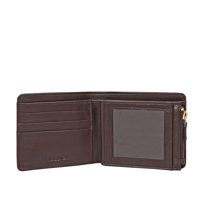 Oshunw2 Brown Leather Bi-Fold Wallet