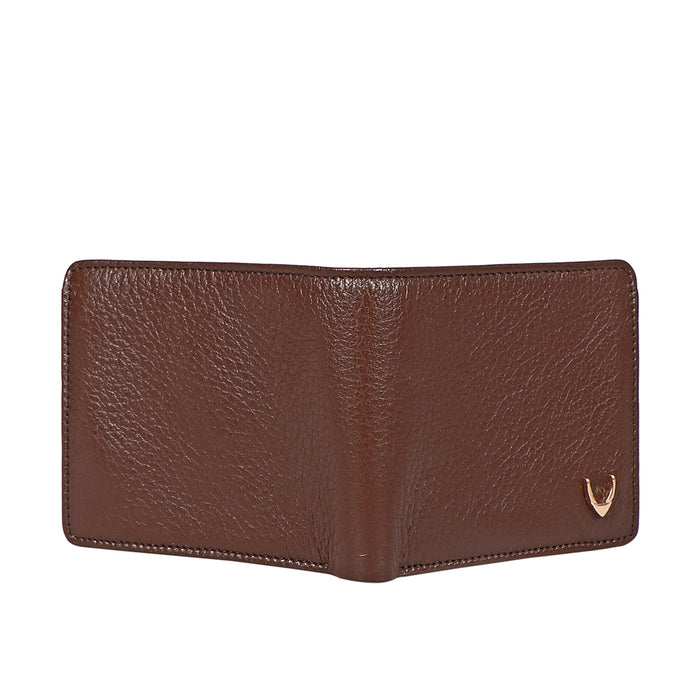 Oshunw2 Brown Leather Bi-Fold Wallet