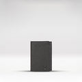 Oshunw3 Black Leather Trifold Wallet