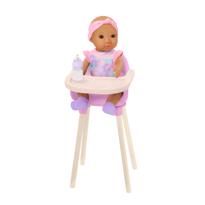 Our Generation Baby Emilia & Mealtime Set