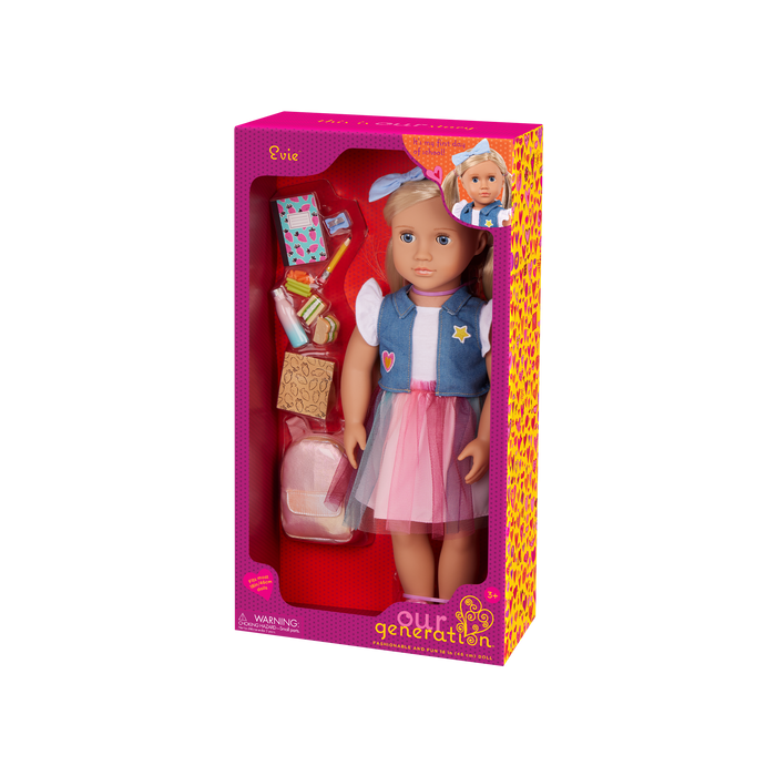 Our Generation 18-inch School Doll Evie
