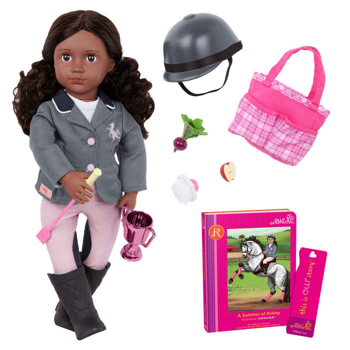 Our Generation Posable 18-inch Equestrian Doll Rashida