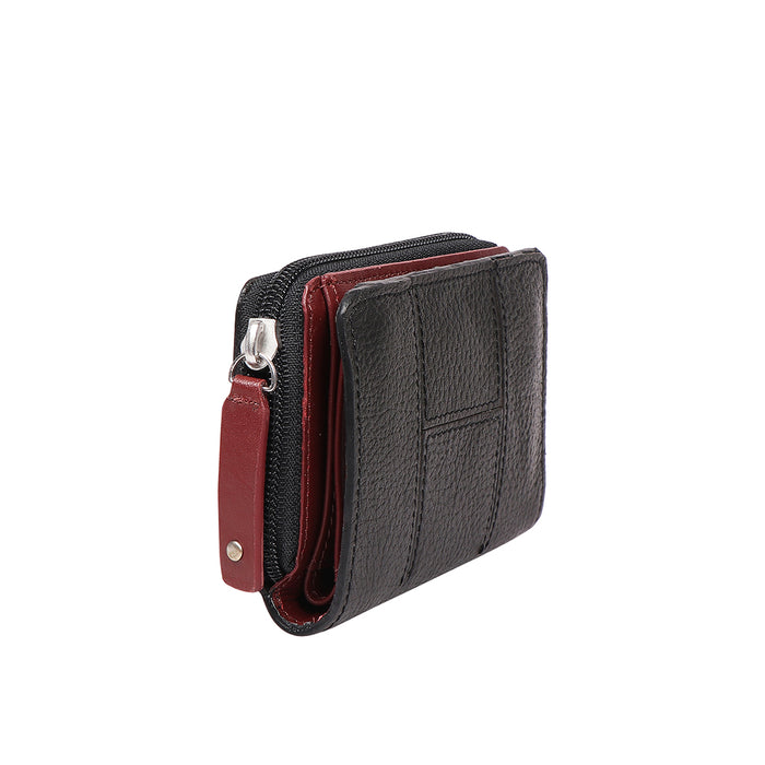 Ovalle W5 Black Leather Pocket Wallet