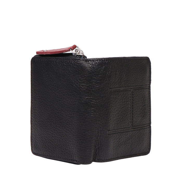 Ovalle W5 Black Leather Pocket Wallet