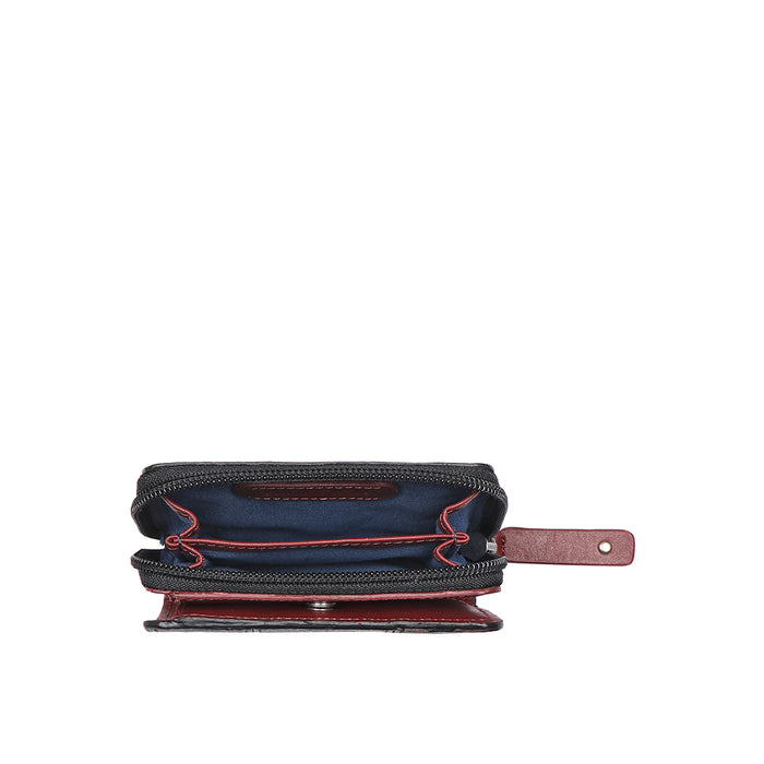 Ovalle W5 Black Leather Pocket Wallet