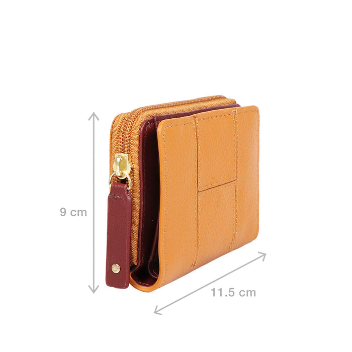 Ovalle W5 Yellow Leather Pocket Wallet