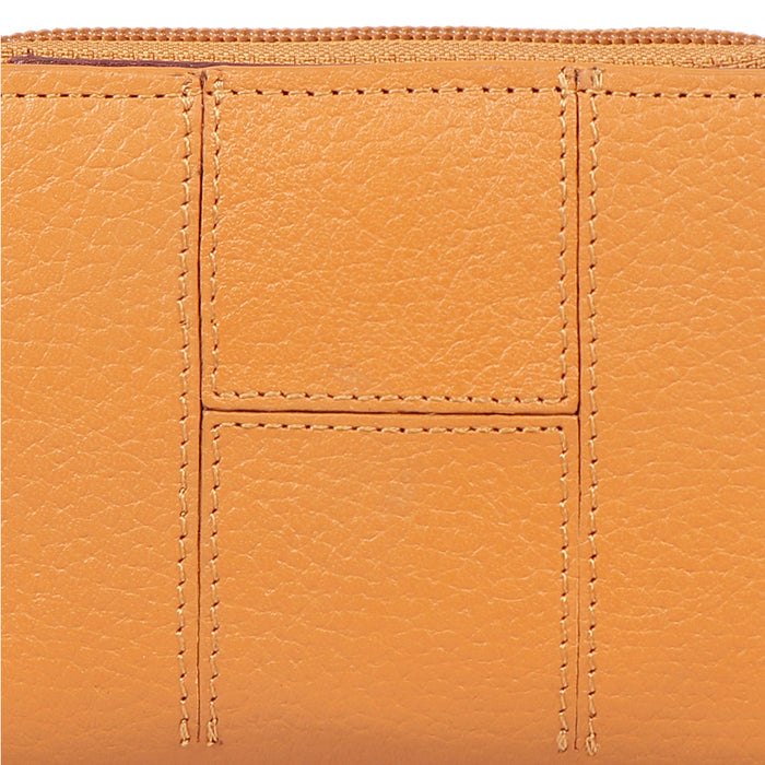 Ovalle W5 Yellow Leather Pocket Wallet