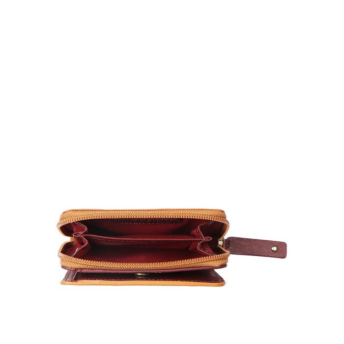 Ovalle W5 Yellow Leather Pocket Wallet