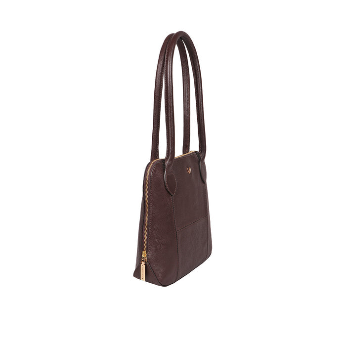Ovave 01 Brown Leather Shoulder Bag