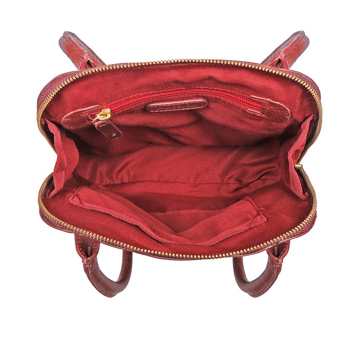 Ovave 01 Red Leather Shoulder Bag