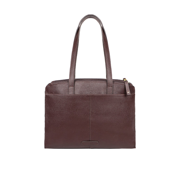 Ovave 03 Brown Leather Tote Bag