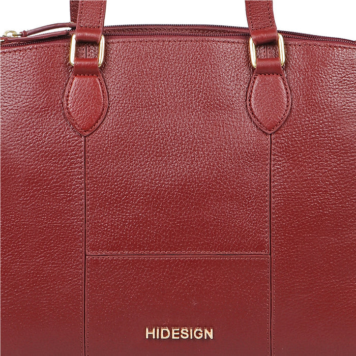 Ovave 03 Red Leather Tote Bag